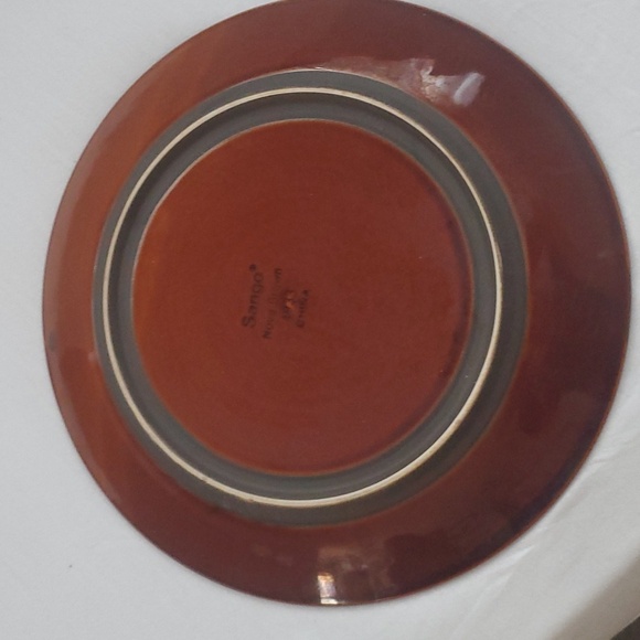 Sango nova brown dinner plate 10 7/8 - Picture 6 of 6